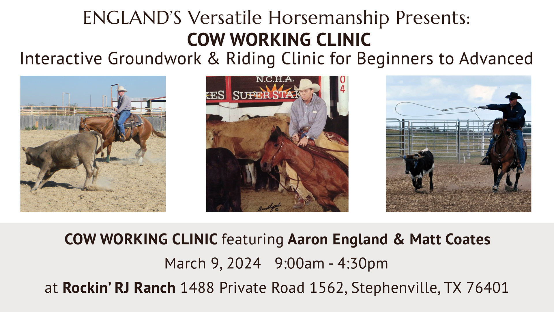 Cow Working Clinic